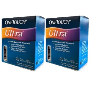 Tiras Reactivas Cintas Onetouch Ultra - 50 Unidades