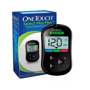 Glucómetro Onetouch Select Plus Flex Negro