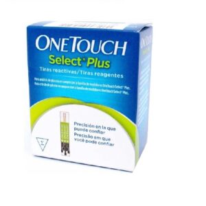 25 Tiras Reactivas One Touch Select Plus
