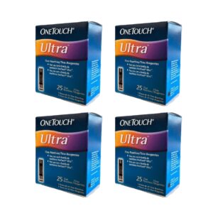 Tiras Reactivas Cintas Onetouch Ultra - 100 Unidades