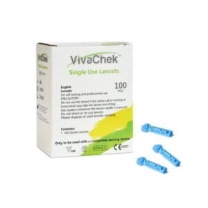 Lancetas Vivachek - 100 Unidades